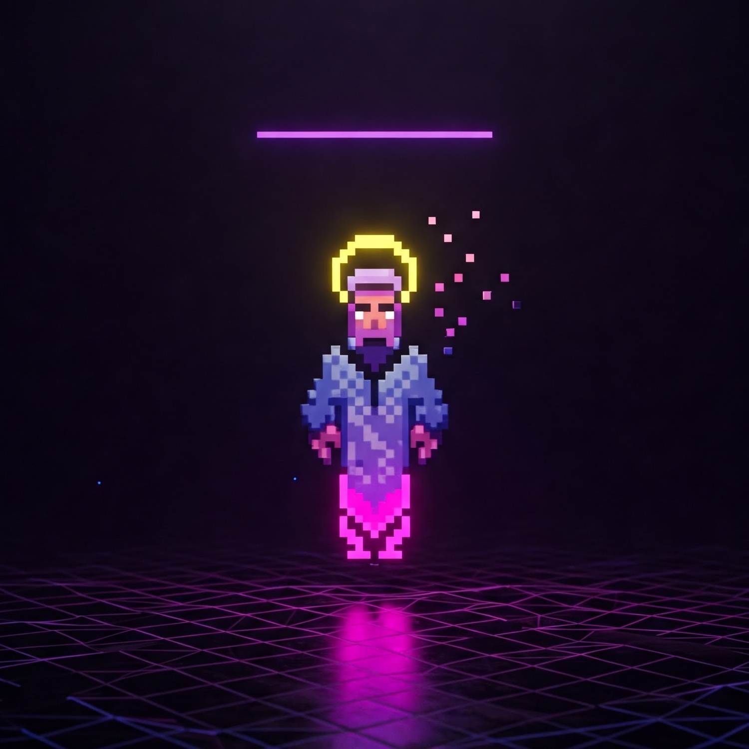 The Pixelated Prophet logo